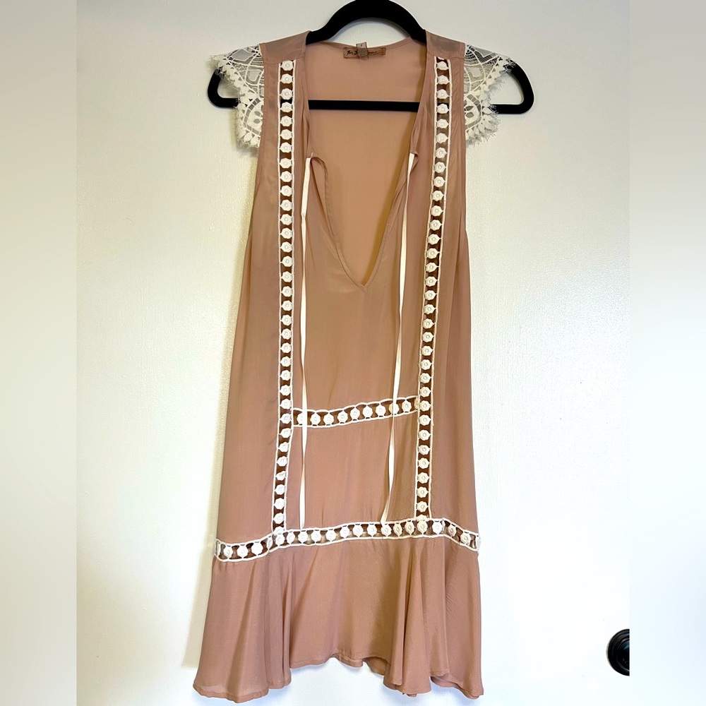 For Love and Lemons Skivvies Silk Dress
